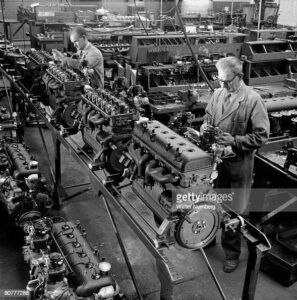 346/Star Engines being assembled at the Armstrong Factory