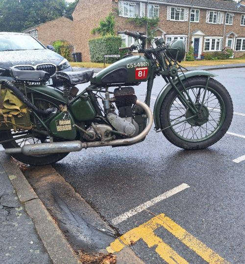 Taking an old friend out to say goodbye to another old friend July 2025