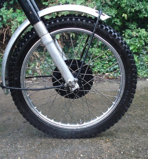 Damaged wheel rim after Arbuthnot Trial 2013