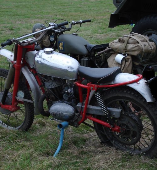 Lingfield steam show with Matchless WO/G3