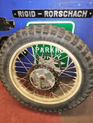 Rear tyre replaced Feb 2021