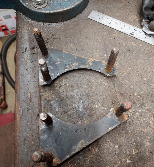 Top plates, bolts to be replaced